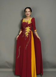  ÁO DÀI DẠ HỘI DH1048 