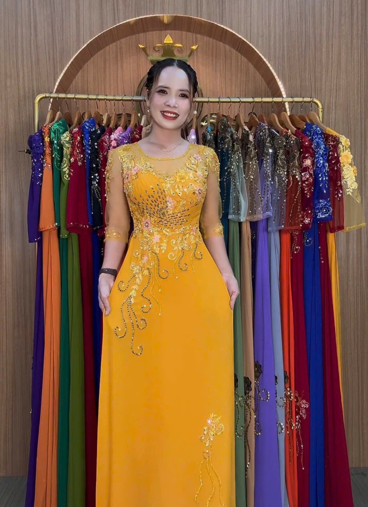  ÁO DÀI DẠ HỘI - DH153B 