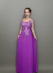 DH1013 - ÁO DÀI DẠ HỘI