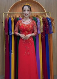 DH1013 - ÁO DÀI DẠ HỘI