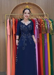 DH1061 - ÁO DÀI DẠ HỘI