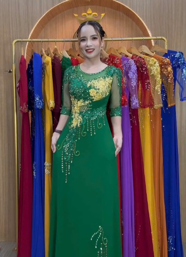 DH1055 - ÁO DÀI DẠ HỘI