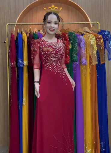 DH1057 - ÁO DÀI DẠ HỘI