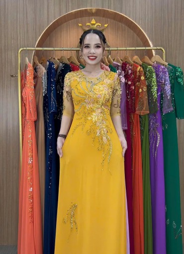 DH1059 - ÁO DÀI DẠ HỘI