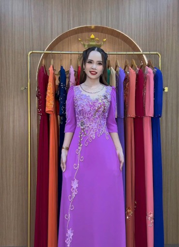 DH1067 - ÁO DÀI DẠ HỘI